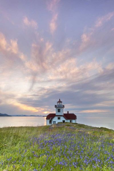 Washington Sunset on Patos Island Lighthouse